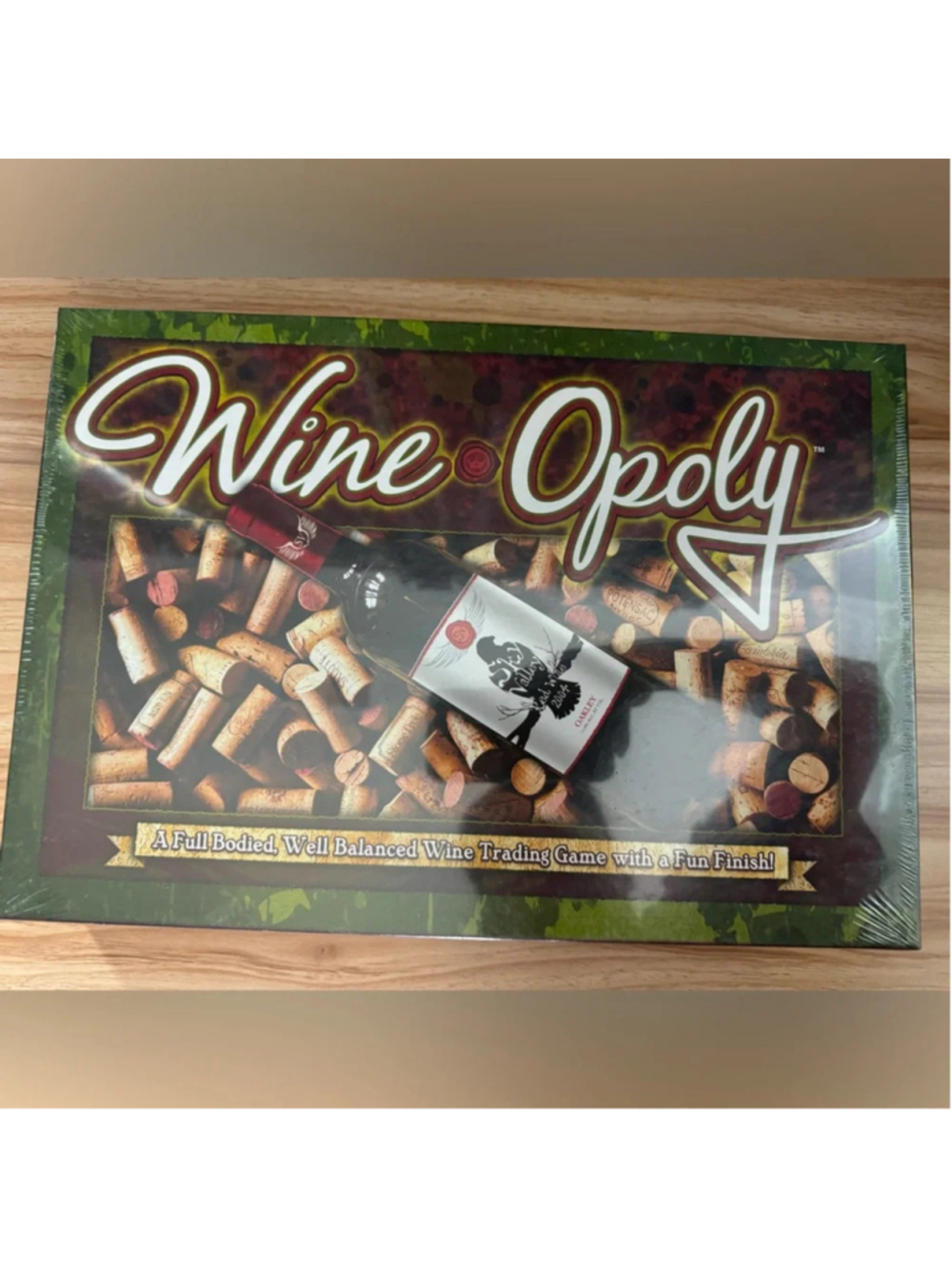 WINEOPOLY Wine Trading Board Game Adults Party Game Wine-Opoly Drinking Game New